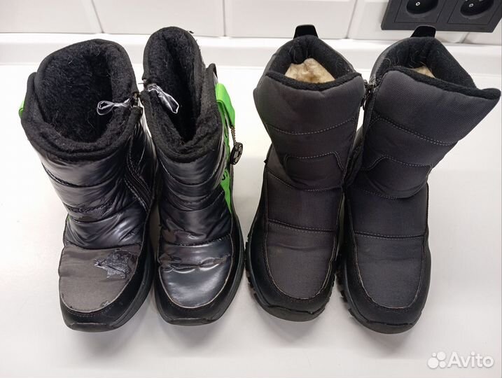 Зимние ботинки для мальчика 34