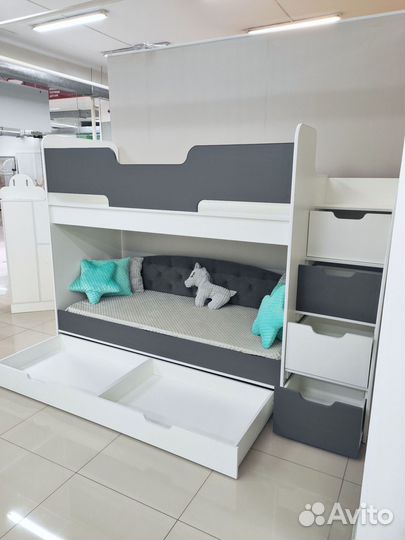 Кровать детская Двухъярусная