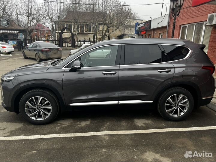 Hyundai Santa Fe 2.4 AT, 2019, 18 500 км