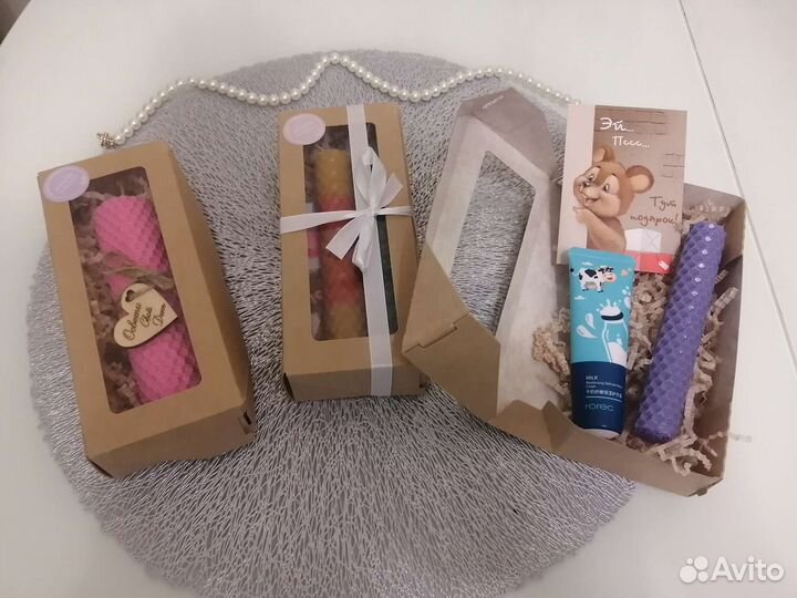 Продажа натуральных свечей из медовой вощины