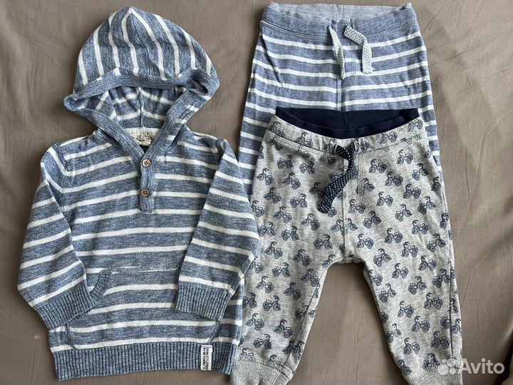 Детские вещи пакетом на мальчика 74 80 см