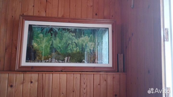 Аквариум настенный