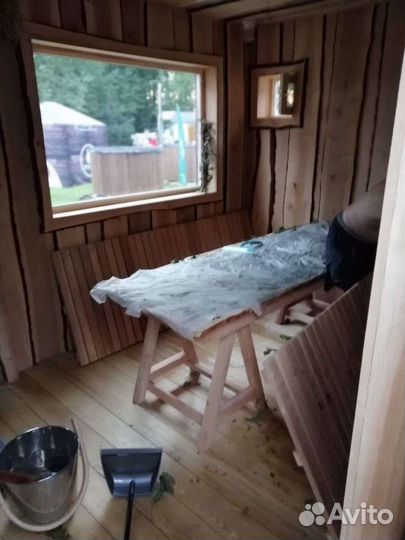 Отделка бани под ключ