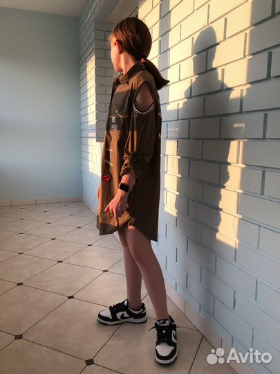 Рубашка для девочки рост 164