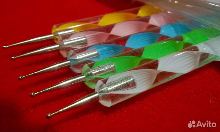 Досты двухсторонний для маникюра 5шт