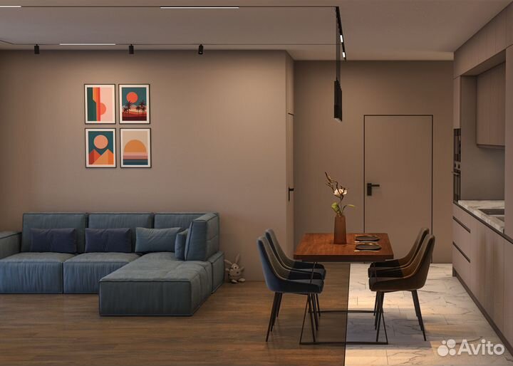 Дизайнер интерьера под ключ