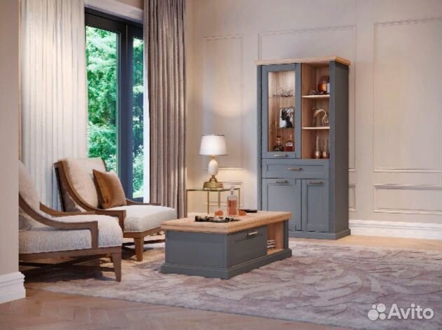 Сервант из массива дерева. Tapa 41