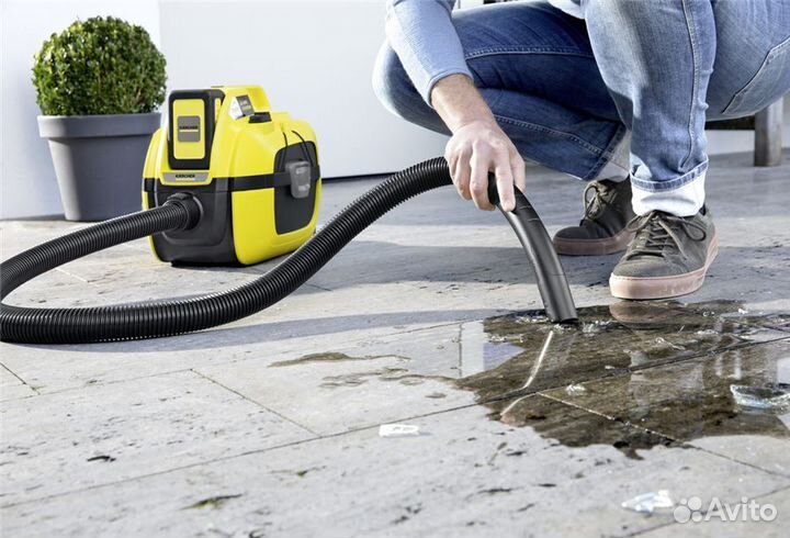 Новый пылесос Karcher WD1