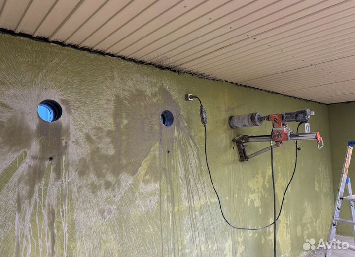 Алмазное бурение сухое/мокрое. Профессиональная бр