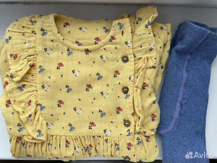 Платье из плотного муслина Mathercare