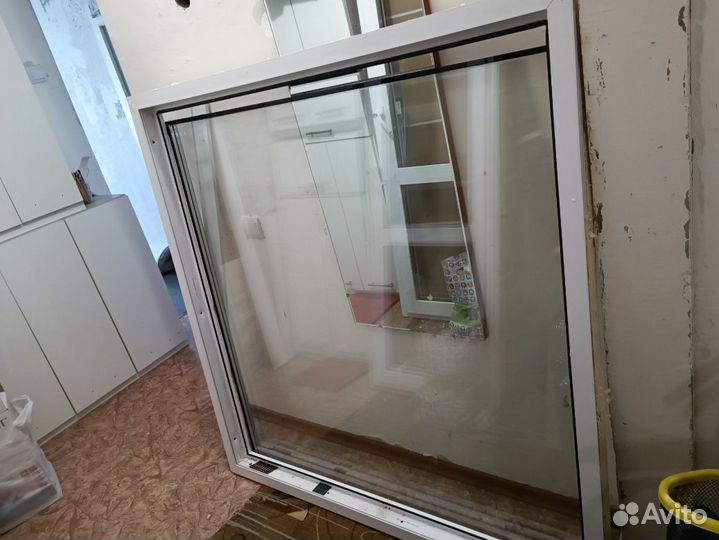 Двухкамерное окно +балкона дверь с остеклением