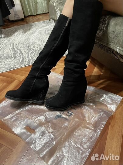 Ботфорты зимние