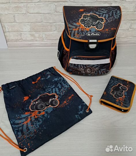 Портфель школьный Herlits+ 2пенала+мешок для обуви