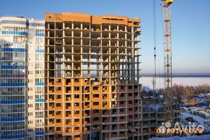 Ход строительства ЖК «Волга Сити» 1 квартал 2022