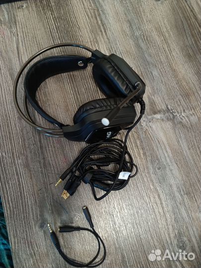 Наушники игровые Оклик gmng HS-L510G черный