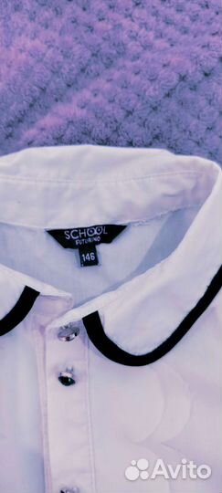 Школьные рубашки для девочки 146