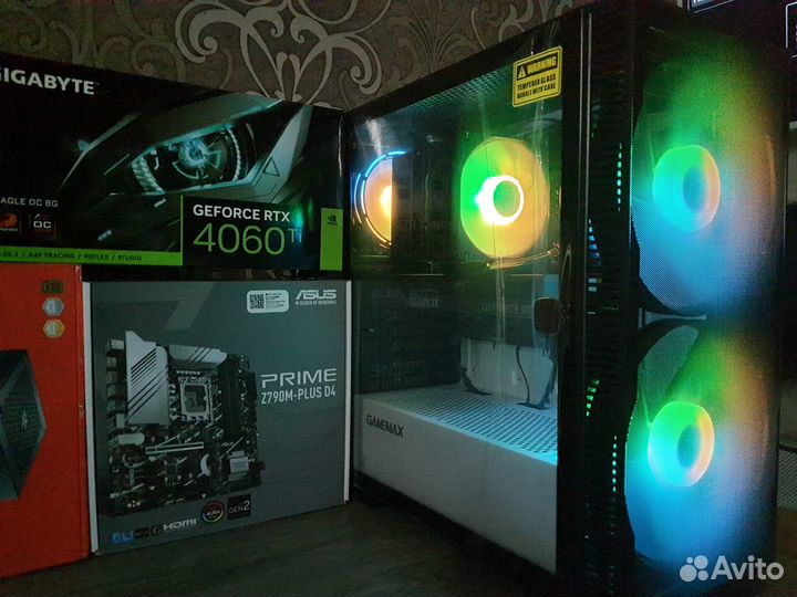Пк Core i5-12600KF/Z790+MSI RTX4060Ti Gaming X