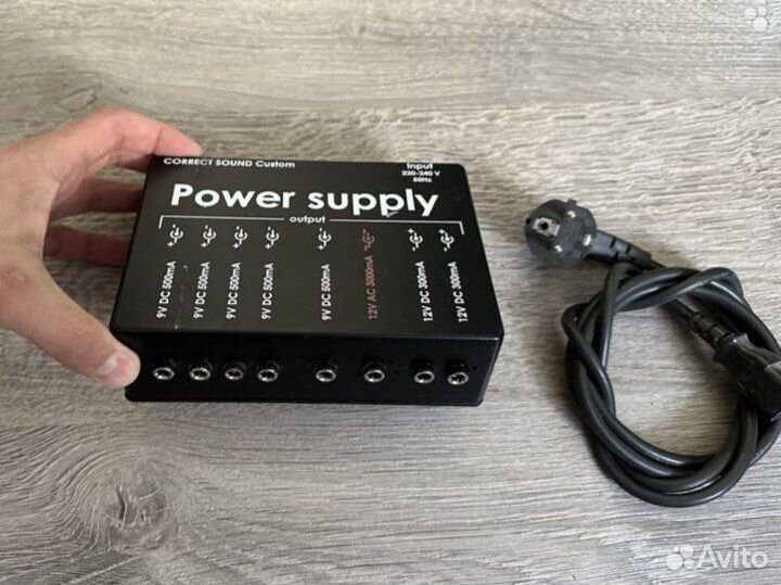 Блок питания для педалборда