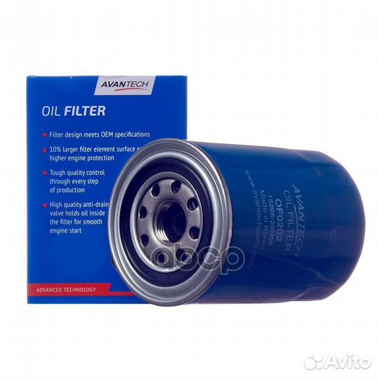Фильтр масляный Avantech OF0202 avantech