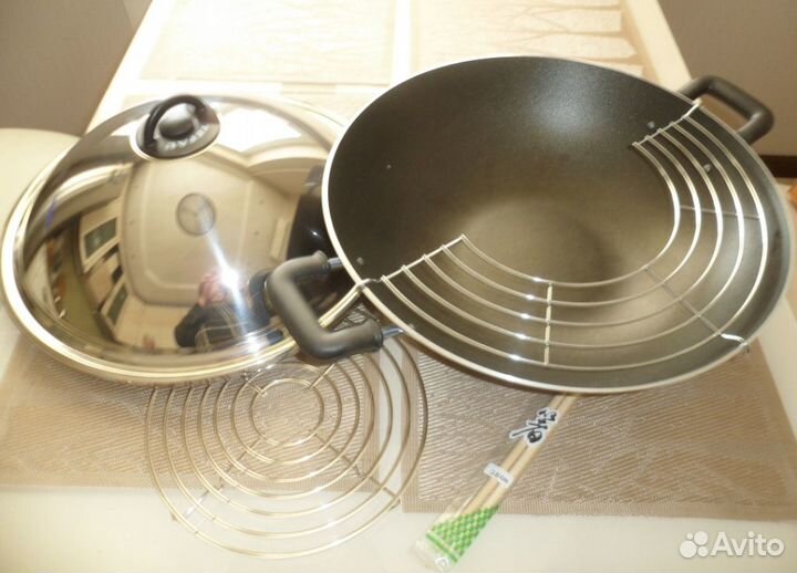 Сковорода-вок Tefal Optimal 36см