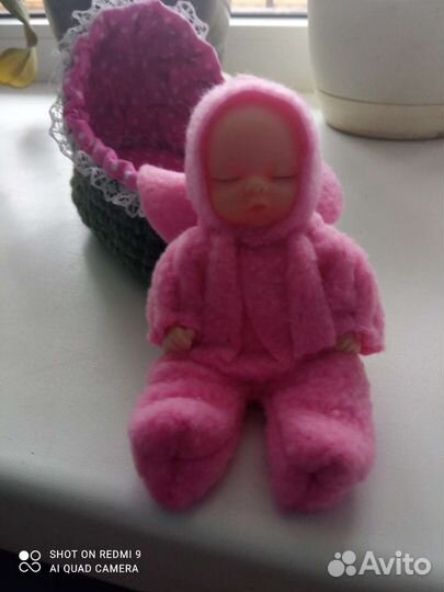 Кроватка люлька для кукол