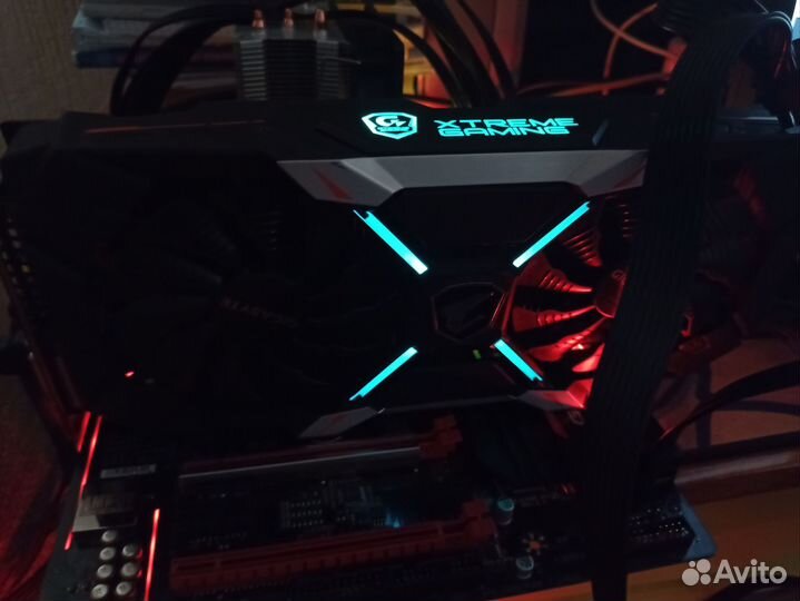 Видеокарта GTX 1060 6gb Gigabyte ExtremeGaming