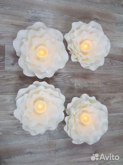 2 цветка из изолона