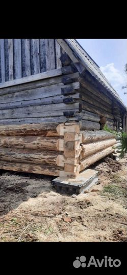 Подъем домов и замена кровли