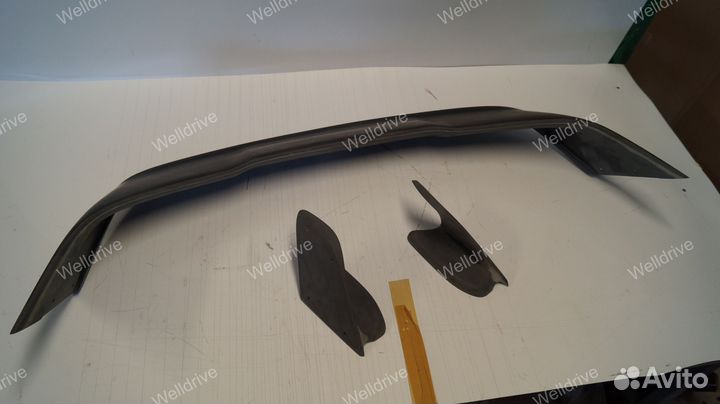 Спойлер Mitsubishi Lancer X 10 эво высокий