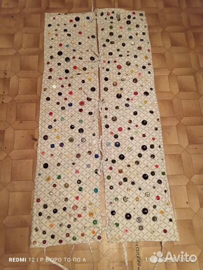 Массажный коврик с пуговицами