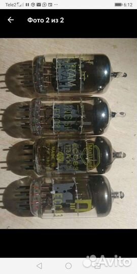 Радиолампы импортные