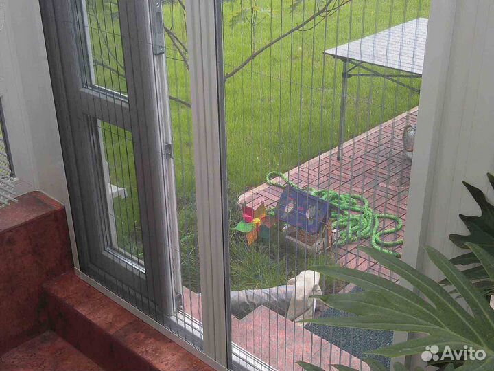 Москитная сетка Плиссе RAL4080