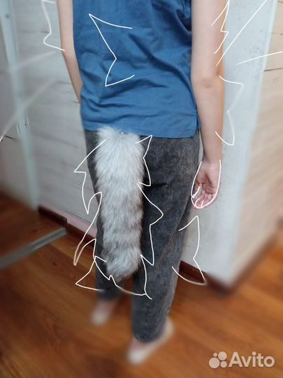 Хвост для квадробики(40 см)