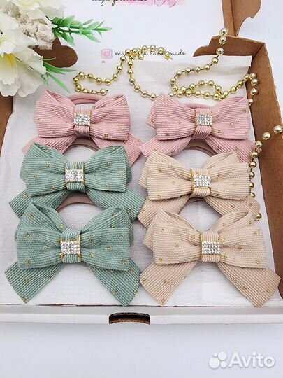 Детские украшения (повязки,резинки,школьные банты)