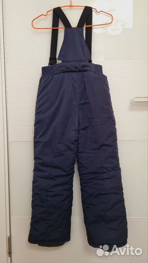 Утепленные брюки 128-134