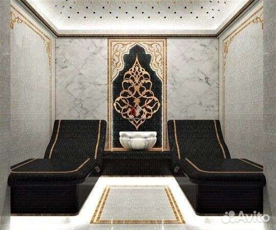 Лежаки, скамейки, лавки для хамам