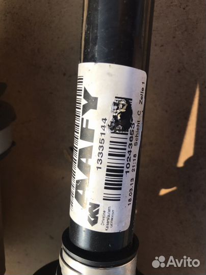 Opel astra h 1.8 полуось-привод