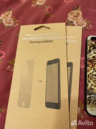 Защитные стёкла и плёнки на iPhone se, 5, 5s