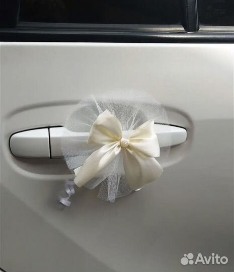 Свадебное украшение машин