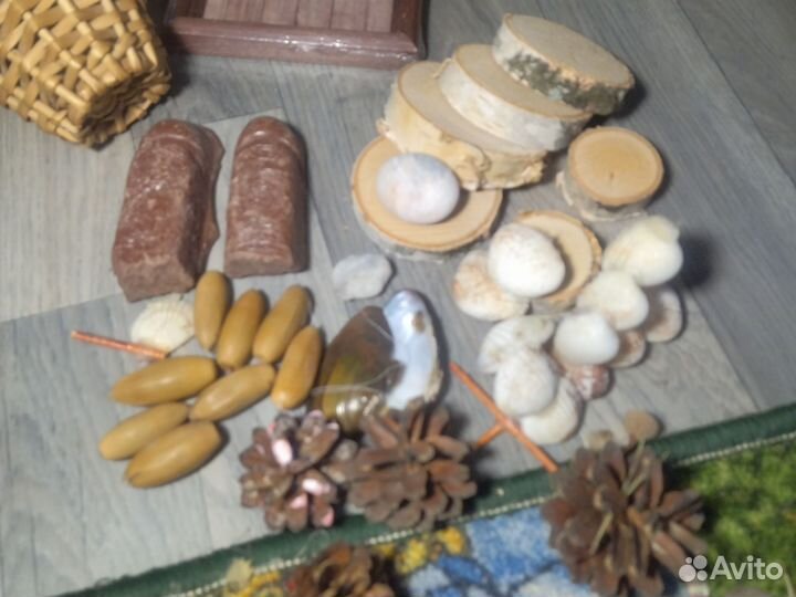 Корзинка плетёная,рамка.Набор для творчества