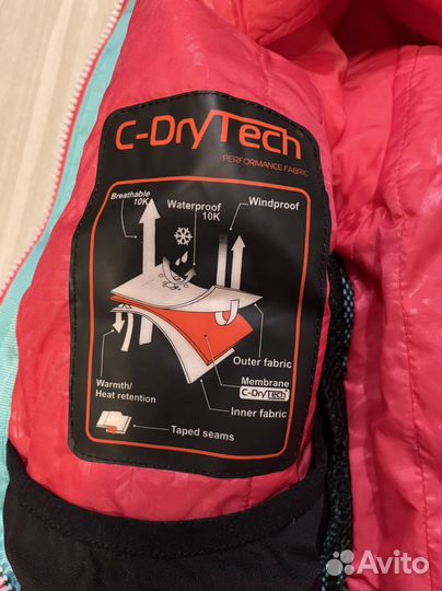 Горнолыжная куртка сноубордическая женская Crow