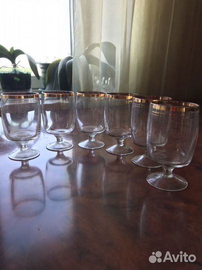 Хрустальные фужеры и рюмки. Фужеры и рюмки из стек