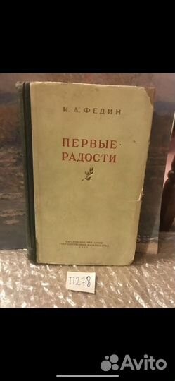 Федин К.А. Первые радости