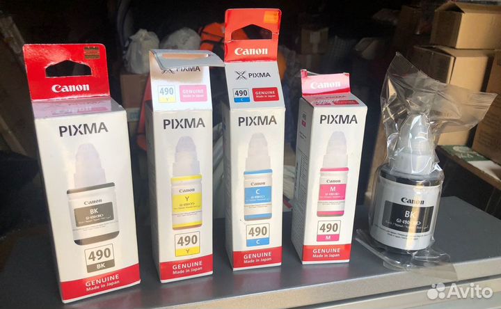 Цветной принтер canon pixma