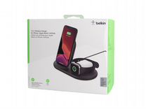 Беспроводная зарядка Belkin Wireless Charger 3in1*