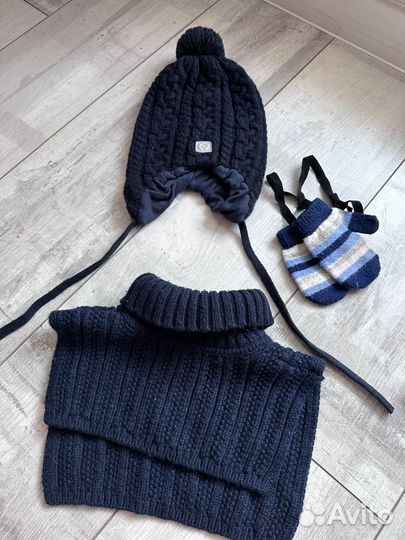 Шапка для мальчика 62-92