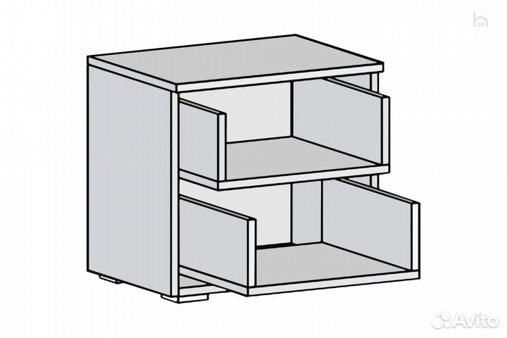 Тумба прикроватная Oxford