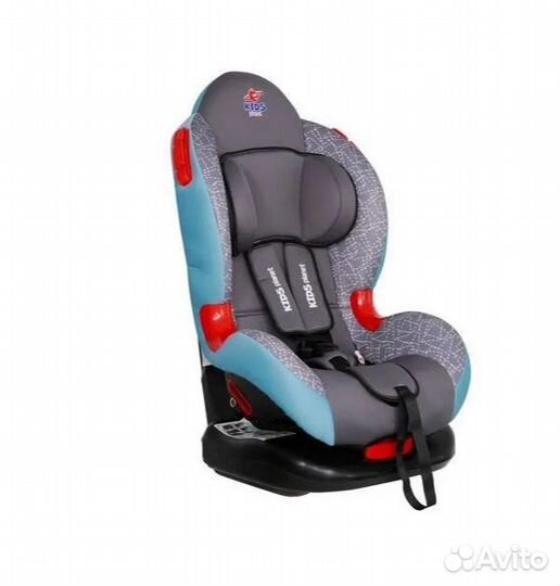 Детское автокресло Kids Planet Atlas серый джинс