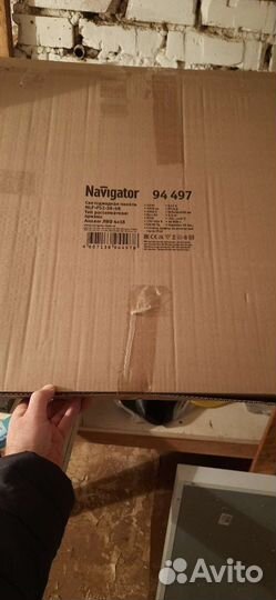 Светодиодная панель навигатор nlp-ps2-36-4k