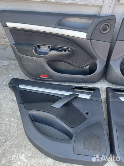 Skoda octavia a5 дверные карты